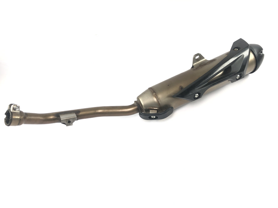 Yamaha WR 125 R DE07 [2009] - Auspuff Schalldämpfer Endtopf Original