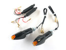 LED indicators with resistors clear [with E-mark] - Yamaha Kawasaki Suzuki Ducati KTM-4