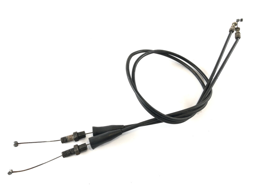 Kawasaki KLR 250 KL250D [1988] - Throttle cable set opener and closer
