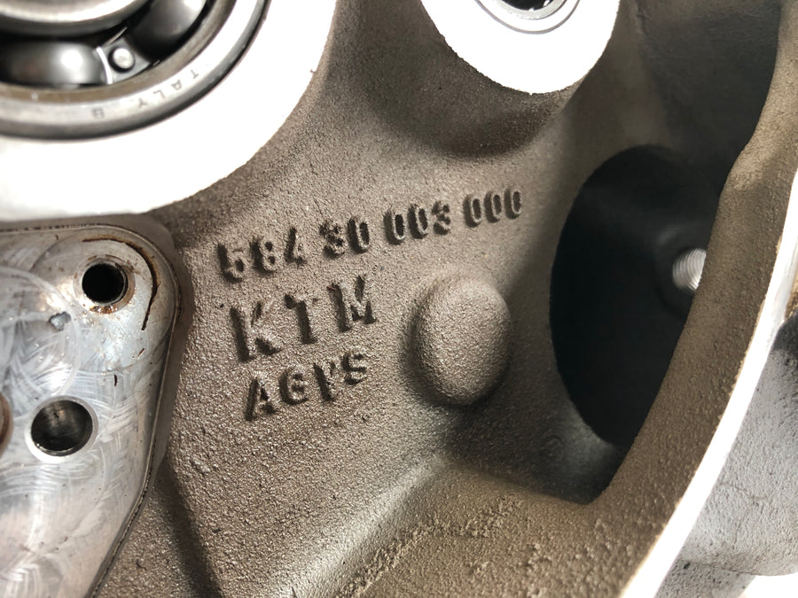KTM LC4 620 Adventure [1996] - Engine housing empty housing