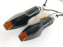 LED indicators with resistors black [with E-mark] - Yamaha Kawasaki Suzuki Ducati KTM-3