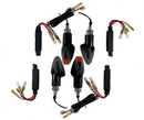 4 LED indicators black resistors [E-mark] - KTM LC2 125 Yamaha DT 125 R-1