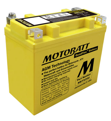 SKI DOO MXZ TRAIL 500 SS [2005-2009] - MBTX20U Yellow 12V22.5Ah 335CCA