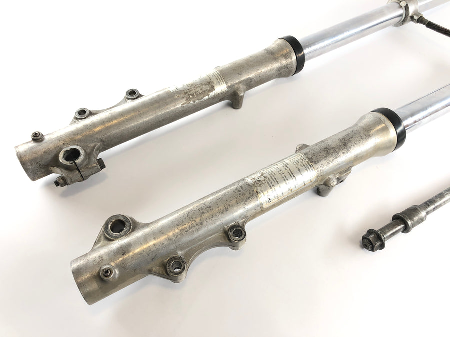 Kawasaki Z 1100 KZT10A [1982] - Fork Telescopic fork with axle