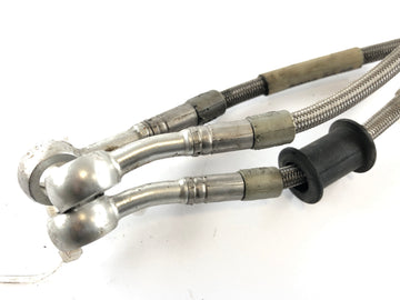 Ducati 888 Strada [1993] - Brake line set front rear steel braided - 0