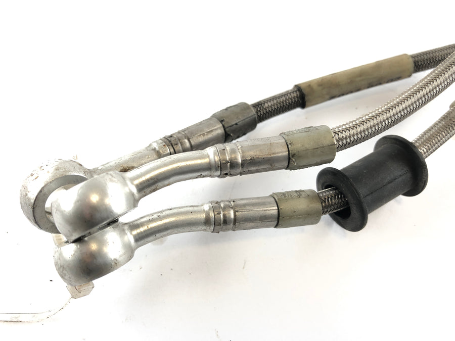 Ducati 888 Strada [1993] - Brake line set front rear steel braided