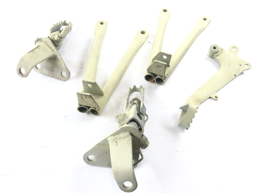 KTM 500 GS K4 [1983 Rotax] - Driver footrests with pillion footrest holder and brake pedal
