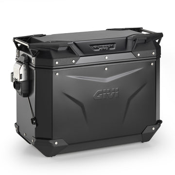 [GIVI] – Alu-Seitenkoffer Trekker Outback EVO 44, schwarz – Rechts, 44 Liter / SMART SECURITY LOCK