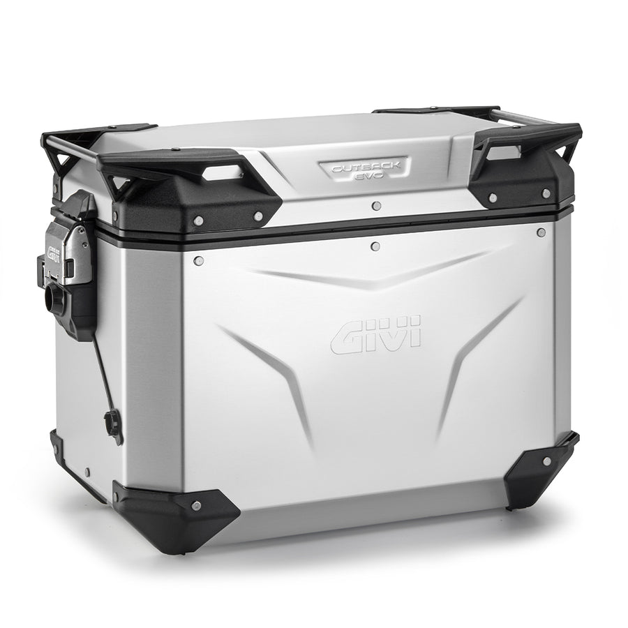[GIVI] - Side case Trekker Outback EVO Monokey 48 liters - right, made of anodized aluminum, SMART SEC. LOCK