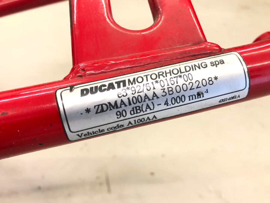 Ducati Multistrada 1000 DS [2003] - Frame with papers