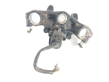 Honda XL 500 R PD02 [1985] - Upper triple clamp with handlebar holders - 0