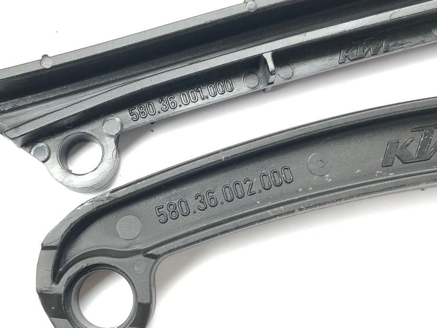 KTM 640 LC4 [2003] - Tensioner and guide rail timing chain