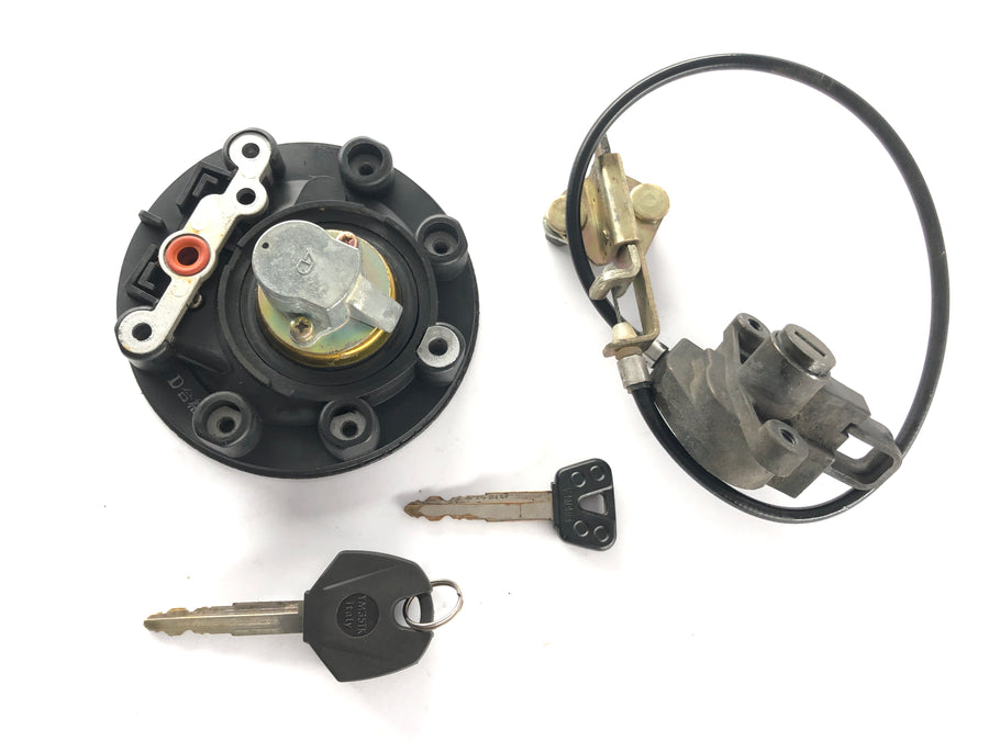 Yamaha XJR 1200 4PU [1995] - Lock set tank lock seat lock