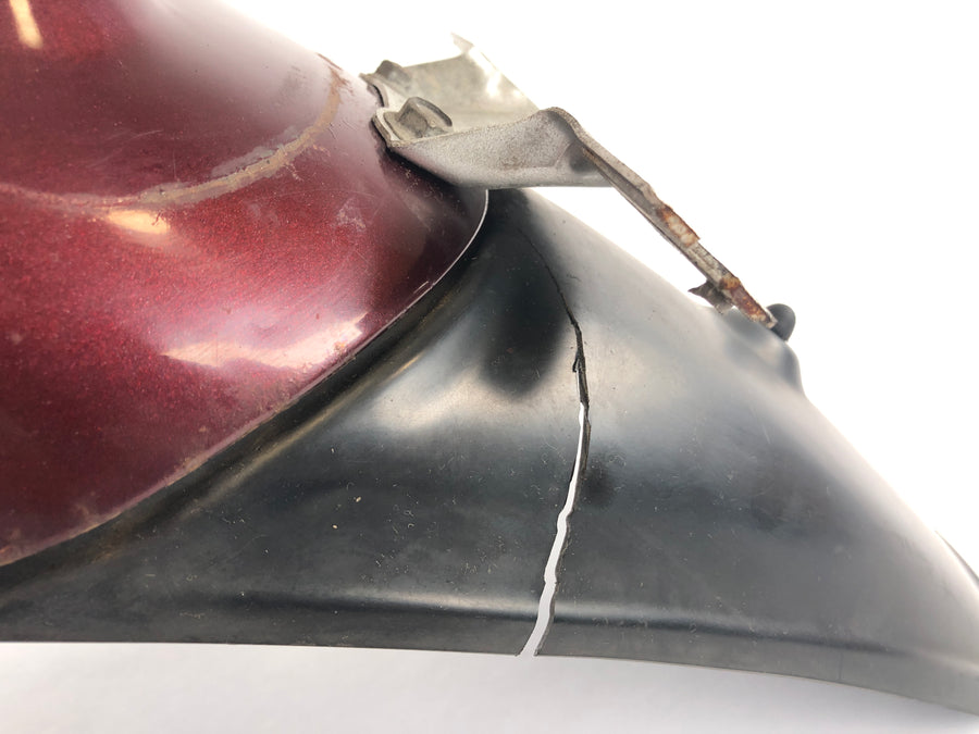 Yamaha XV 535 Virago 2YL [1987] - Rear fender with license plate holder and crack