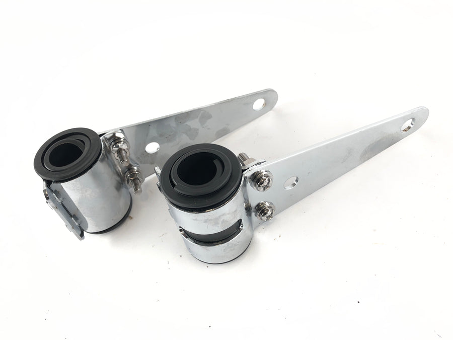 Yamaha XT 500 1U6 [1980] - Headlight bracket lamp holder chrome-plated