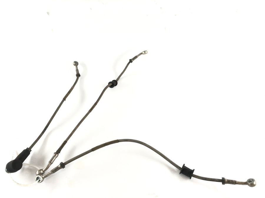 Yamaha XJ 900 F 58L [1985] - Brake line steel braided line front