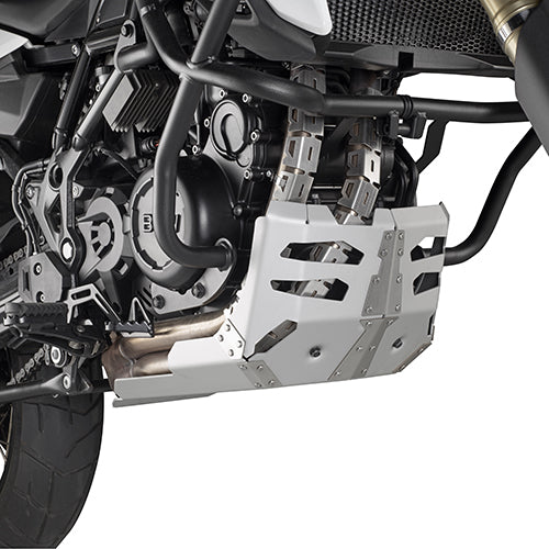 BMW F 800 GS Adventure [GIVI] - Engine guard made of satin and anodized aluminum compatible with TN690