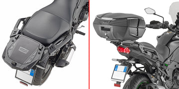 Kawasaki Versys 1000 / Versys 1000 SE [GIVI] - Top case carrier for MONOKEY® cases with MONOKEY® plate