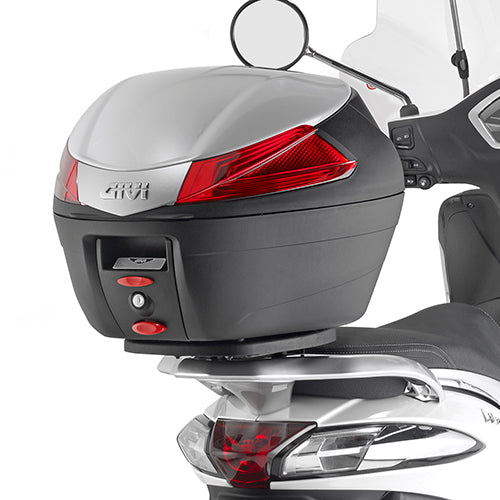 Piaggio Liberty 50-125-150 [GIVI] - Topcase Träger für MONOLOCK® Koffer benutzen Sie die im Koffer mitgelieferte