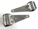 Yamaha XT 500 1U6 [1980] - Headlight bracket lamp holder chrome-plated-3