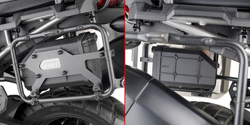 Yamaha Tracer 9 GT [2021–2024] – Montagekit für S250 Werkzeugbox an PLO8400MK/PLO8400CAM