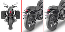 Triumph Bonneville T 120 [2016–2026] – REMOVE-X Abstandshalter, abnehmbar für Satteltaschen