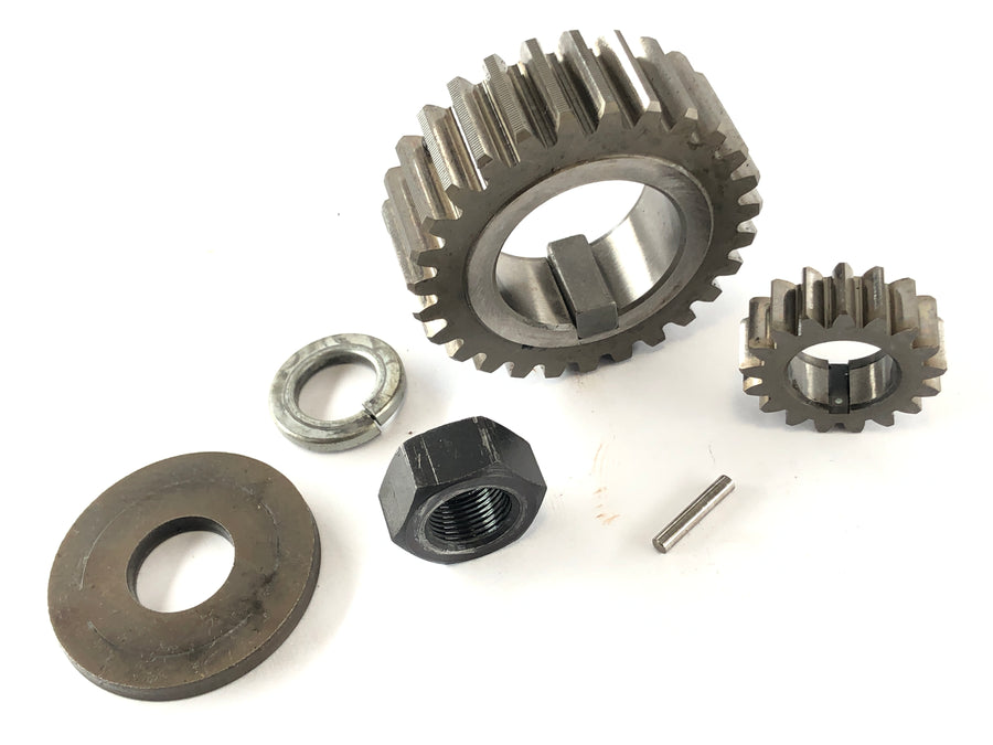 Yamaha XS 650 Type 447 [1975] - Gears auxiliary transmission