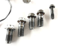 Yamaha XV 750 Virago [1991] - Oil risers with banjo bolts-2