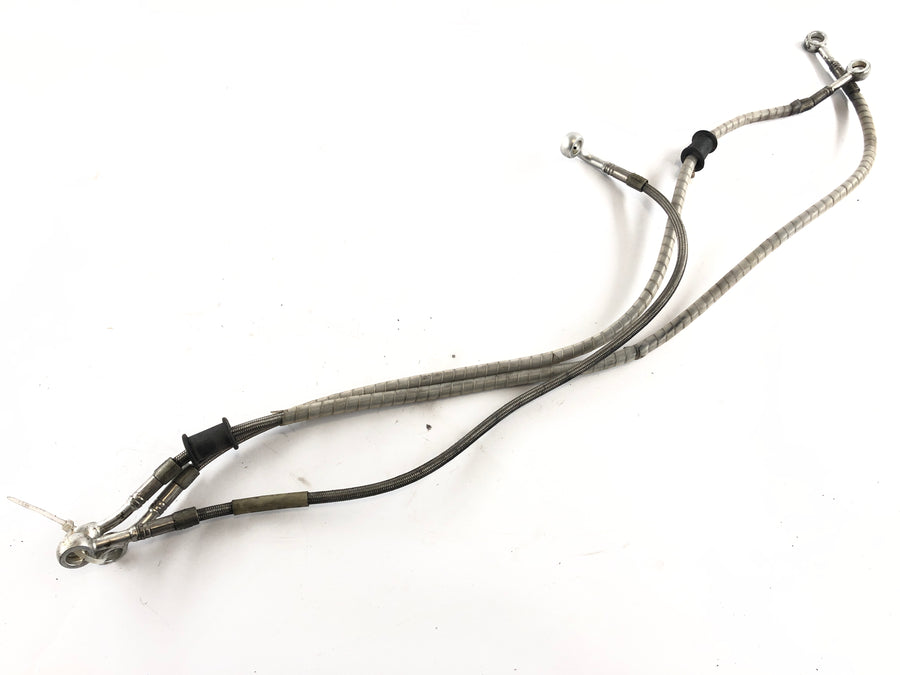 Ducati 888 Strada [1993] - Brake line set front rear steel braided