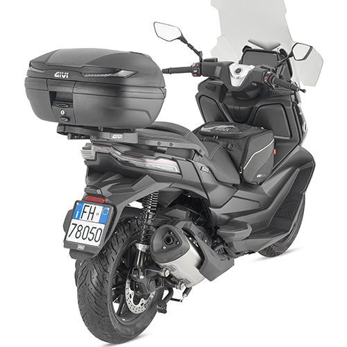 V45 Arena Monokey® top case black – with transparent reflectors / Max. load 10kg