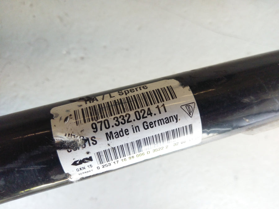 Porsche Panamera Turbo [2010] - Steering knuckle wheel hub drive shaft rear left