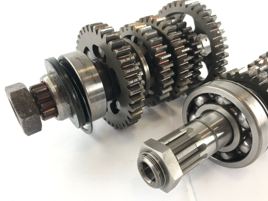 Triumph Sprint 955i RS T695 [2001] - Gearbox with shift drum, shift forks and shift shaft