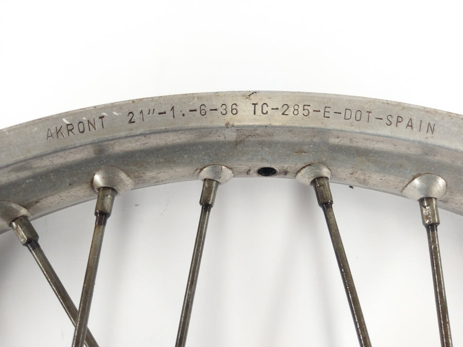 Moto Guzzi V65 TT [all years] - Front wheel rim Akront 21"