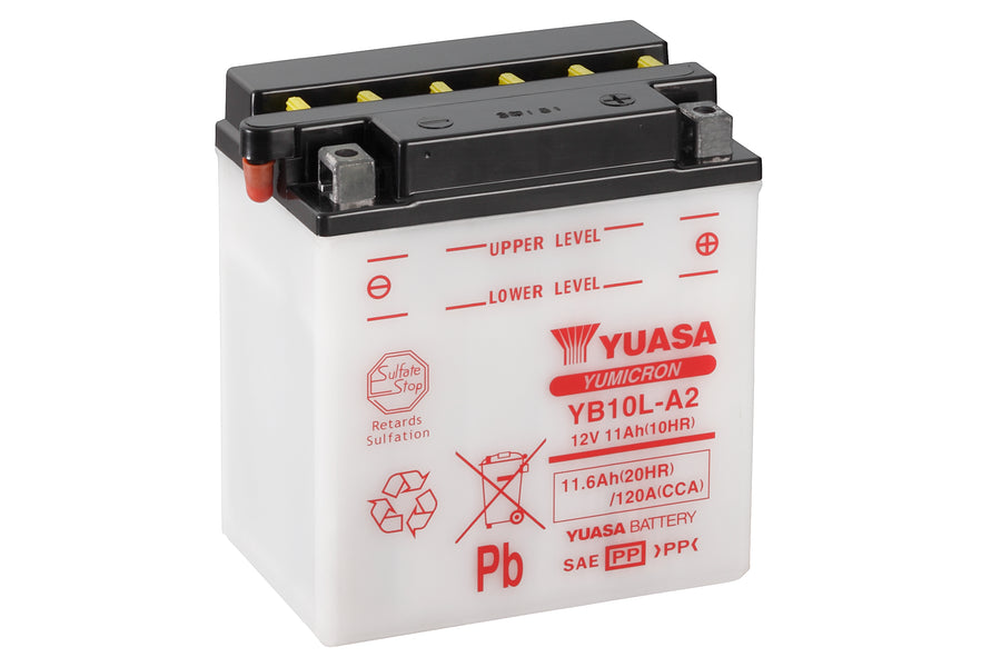 YAMAHA XV 250 VIRAGO [1988-2022] - Motorcycle battery YB10L-A2 12V 11Ah 120CCA