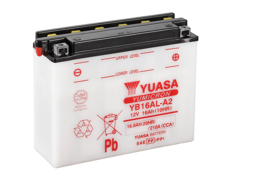 YAMAHA EX 570 EXCITER [1988-1990] - YB16AL-A2 12V 16Ah 210CCA