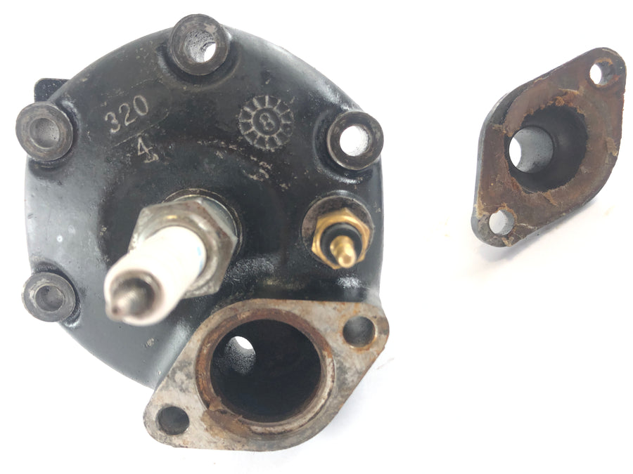Honda NSR 125 R JC22 [1998] - Cylinder cover cylinder head with cooling water flange