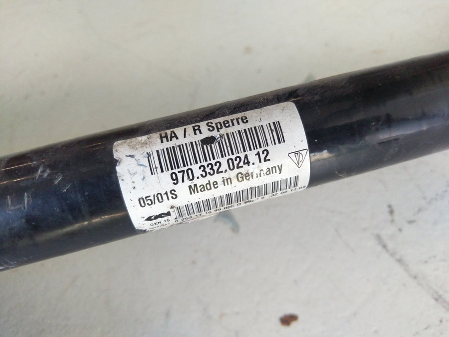 Porsche Panamera Turbo [2010] - Steering knuckle wheel hub drive shaft rear right