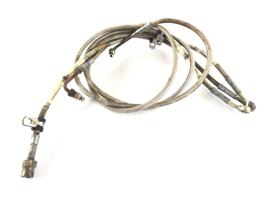 Can Am Spyder SM5 [2009] - Steel braided brake lines set front rear