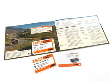 KTM Duke 690 A3 [2012] - Service Booklet - 0
