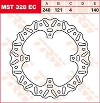 Red Moto CRF 450 R Motocross [2020] - Wave® Bremsscheibe – Bild 8