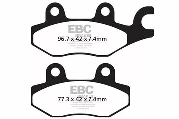 Yamaha XTZ 660 Tenere [EBC]-FA-HH series Sintermetal brake pads