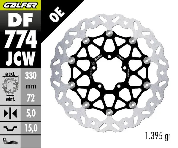 Ducati Streetfighter V4 / V4S 1100 [2025-2026] - BREMSSCHEIBE FLOATECH WAVE – Bild 4