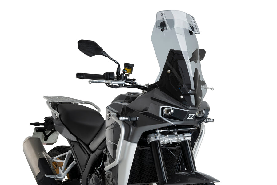 KOVE 800X PRO [2024] – touring screen with spoiler screen – transparent