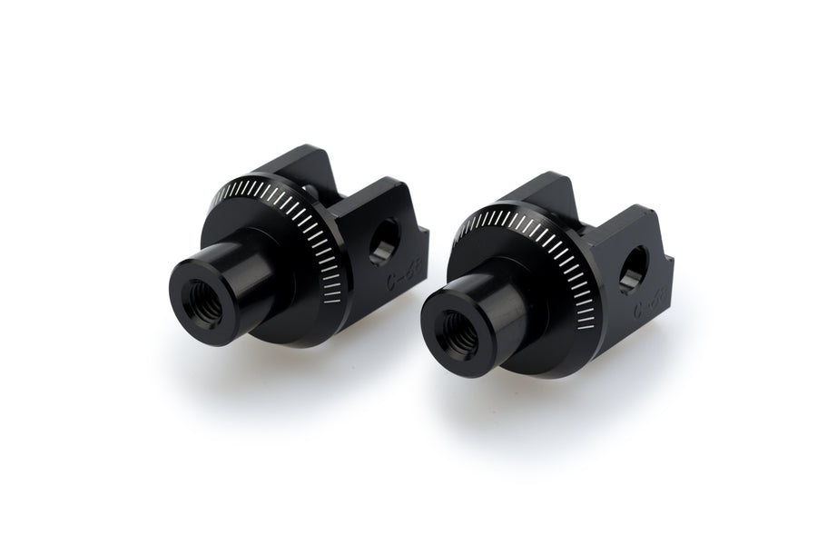 SUZUKI DL 800 V-STROM [2025] – Adapter footrest rubber pad “Rider” – Black