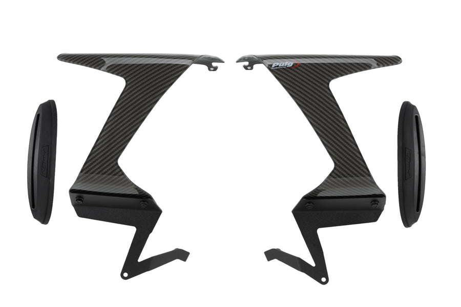 KAWASAKI ZX-6R NINJA [2025] – Race Side Spoiler – Black