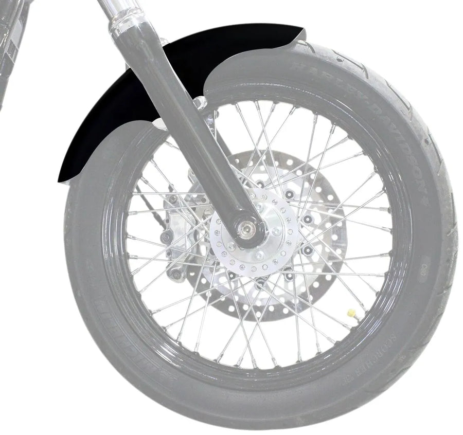 harley davidson fxlr [KLOCK WERKS] - Hugger Series front fender with mounting blocks for Softail/Dyna