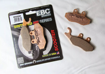 Yamaha dt 125 [EBC]-SFA-HH series Roller Sinter metal brake pads - 0
