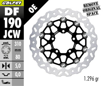 Kawasaki Gtr 1400 ABS [2017-2023] - BRAKE DISC FLOATECH WAVE – Picture 1