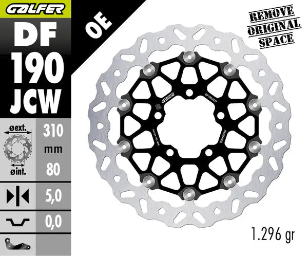 Kawasaki ZG 1400 CBS Concours Xiv [2020-2021] - BREMSSCHEIBE FLOATECH WAVE – Bild 2