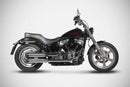 harley davidson fxlrs [ZARD] – Overlapped Slip-Ons silencer for HD-SOFTAIL M8-6